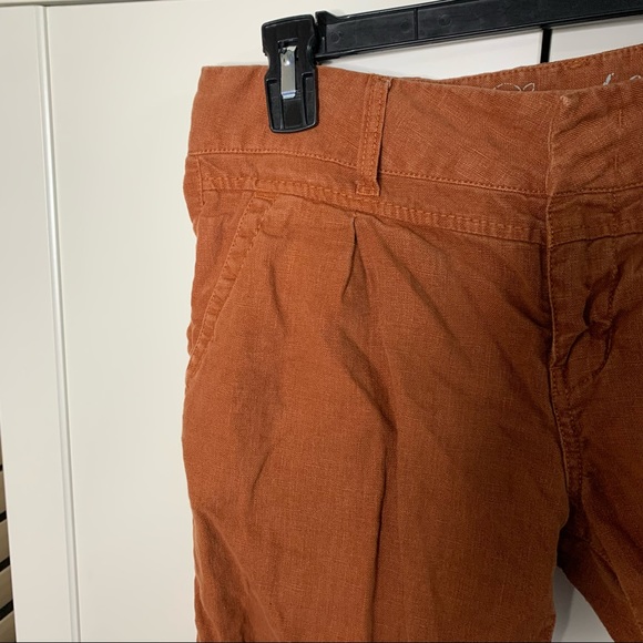 Level 99 Linen Bermuda Shorts - Picture 6 of 12
